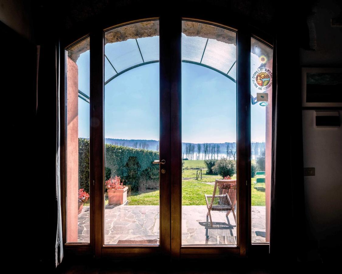 Il Castoro Di Martignano Villa Anguillara Sabazia Bagian luar foto